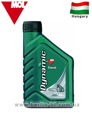 Масло для смазки цепи MOL Dynamic Forest, 0,6л (Венгрия)
